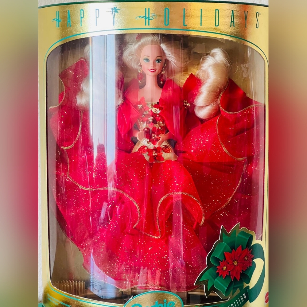 1993 Happy Holidays Barbie Special Edition NRFB #10824